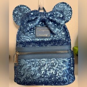 Disney Parks Hydrangea Sequin Loungefly